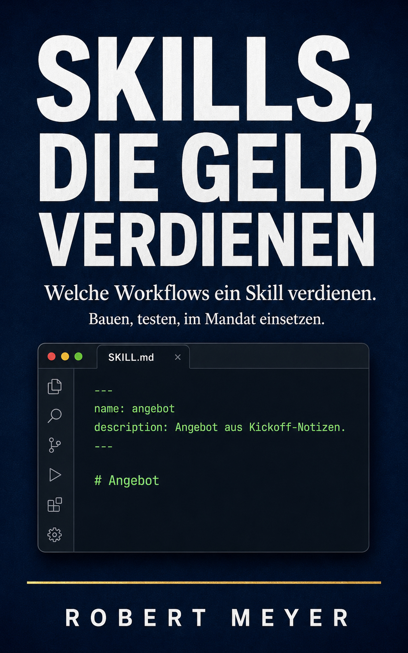 Buchcover: Skills, die Geld verdienen von Robert Meyer